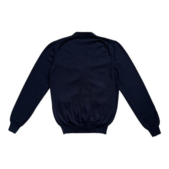 J.Lindeberg Cotton V-Neck Cardigan | Small | Black - Picture 8 of 10